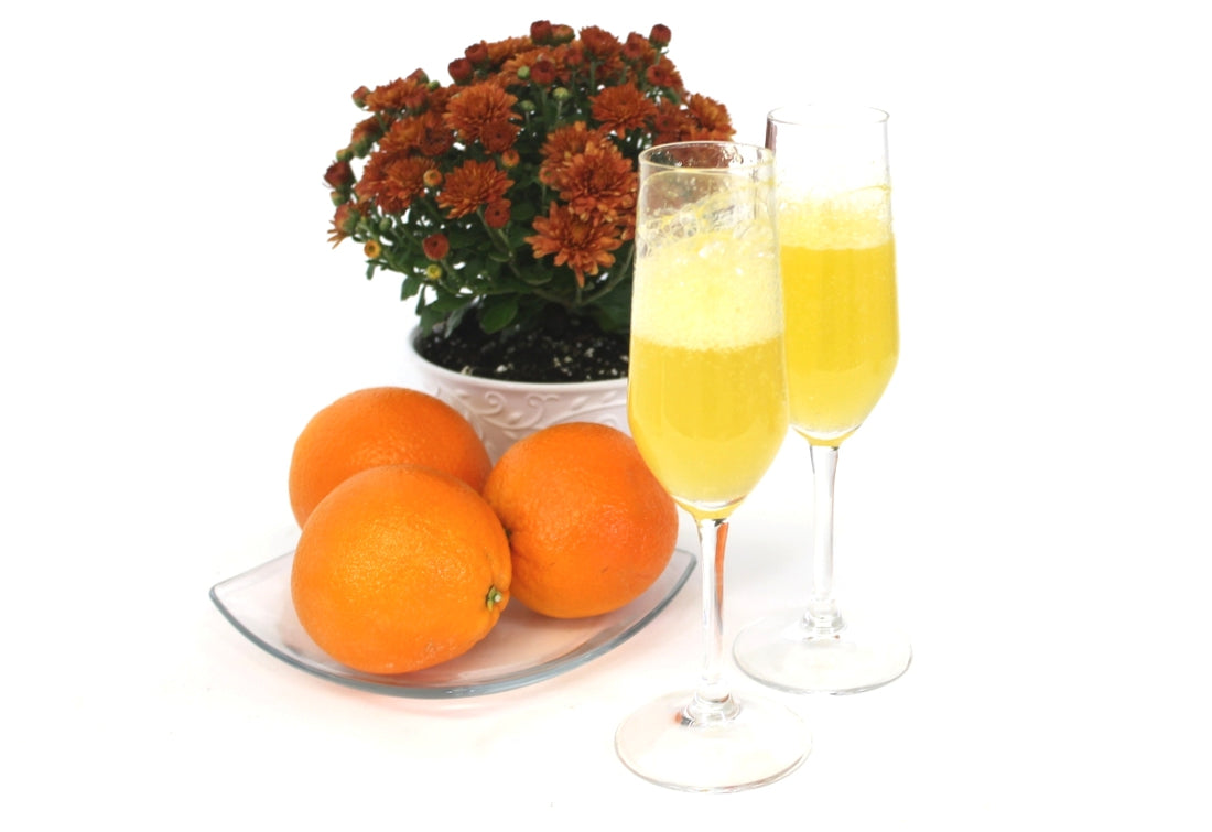 Light, Bubbly & Refreshing Mimosa Spritzers!