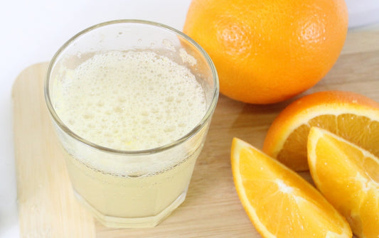 Orange Juice Spritzers are a Light, Bubbly & Healthy Way to Start Your Day