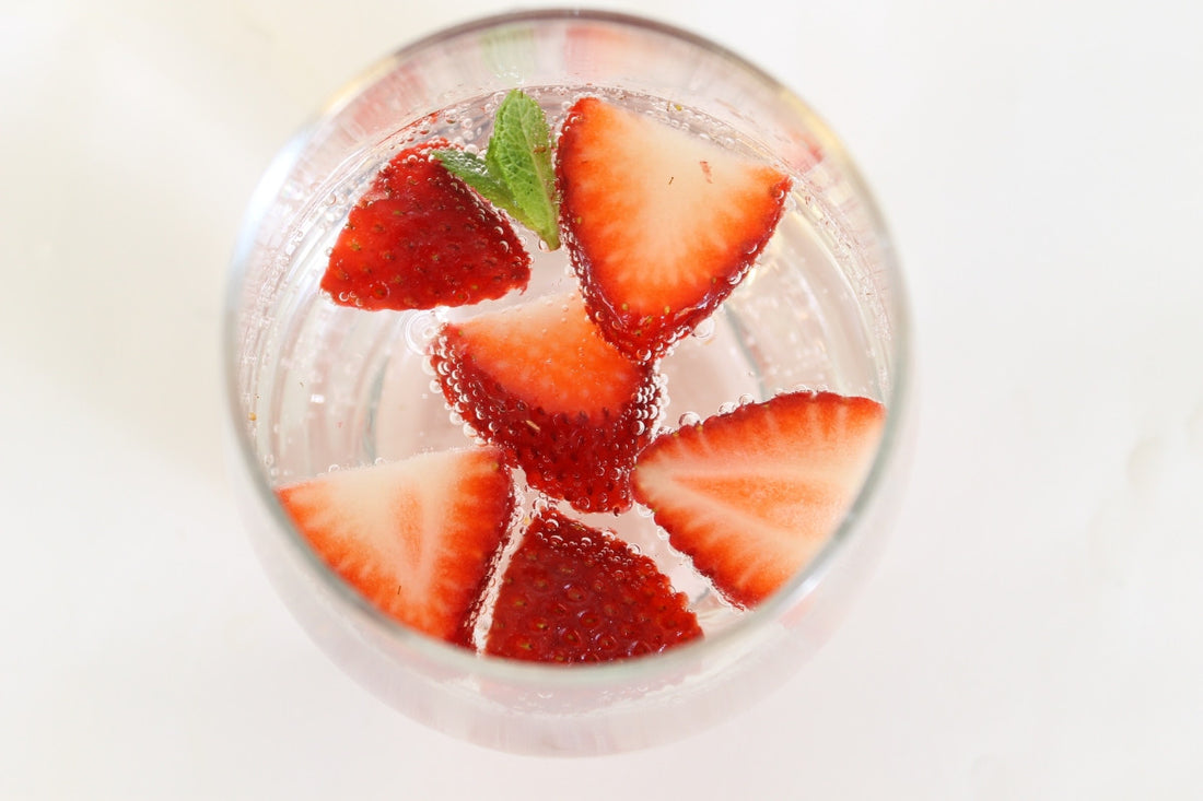 Infuse Fresh Spring Strawberries to Replace Soda with Delicious!