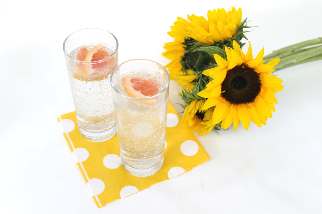 Naturally Delicious Sparkling Water Infused with Real Grapefruit
