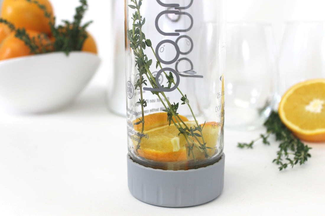 Make Hydration Delicious with Infused Orange & Thyme
