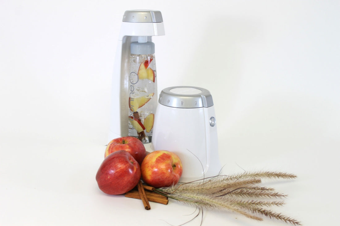 Healthy Fall Hydration: Apple & Cinnamon Infused Sparkling Water