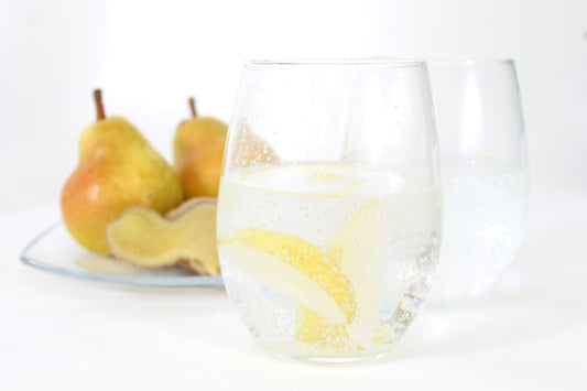 Infuse Summer's Harvest into Your Glass - Pear Ginger Sparkling Water
