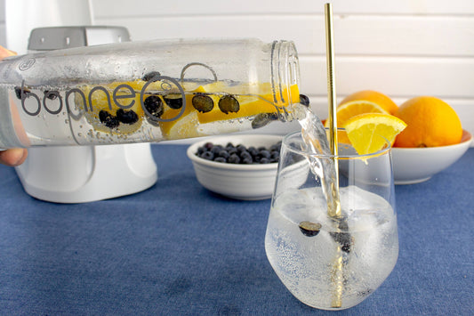 Make A Naturally Sweet Blueberry-Orange Infusion.