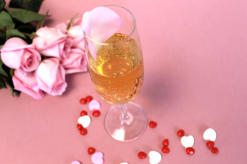 Sparkling Rose Cocktail