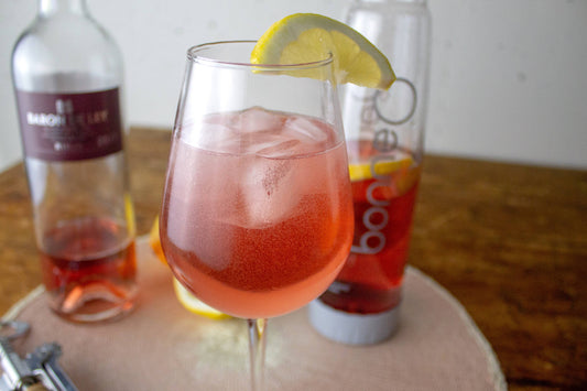 Make A Sparkling Rosé with Elderflower for Labor Day!