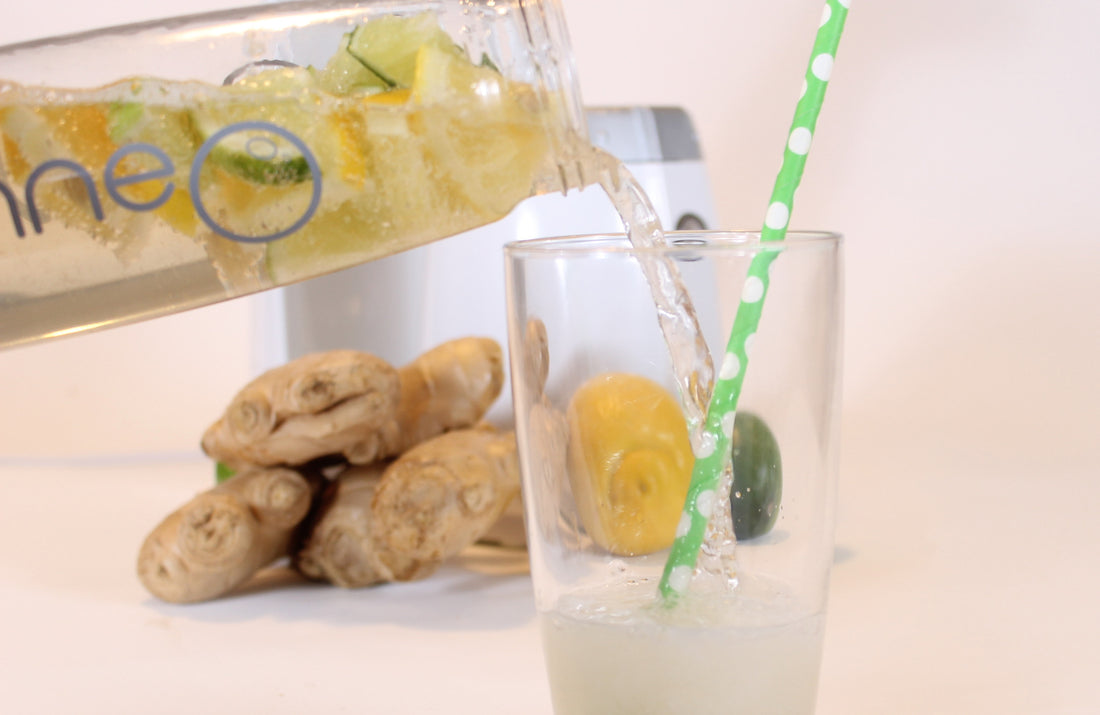 A Naturally Delicious Immunity Boost - Lemon & Lime Infused Ginger Ale